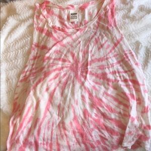 Pink muscle tee